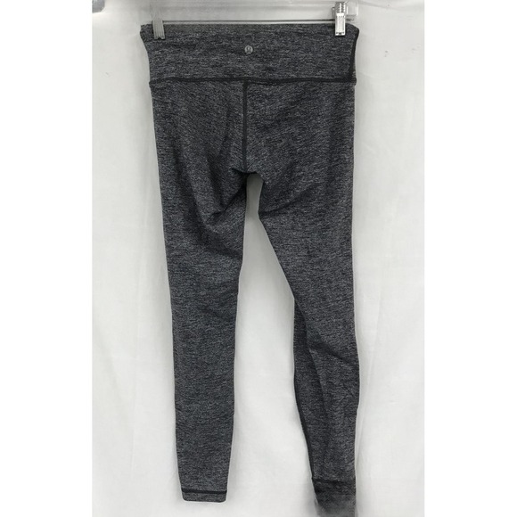 Lululemon Wunder Under Low-Rise Leggings 28″ – Gray – Size 6 - Picture 3 of 6
